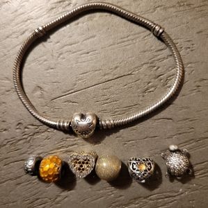 Pandora Heart bracelet